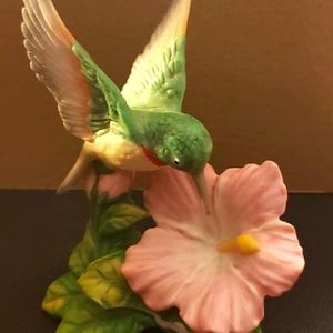 Homco Porcelain Hummingbird